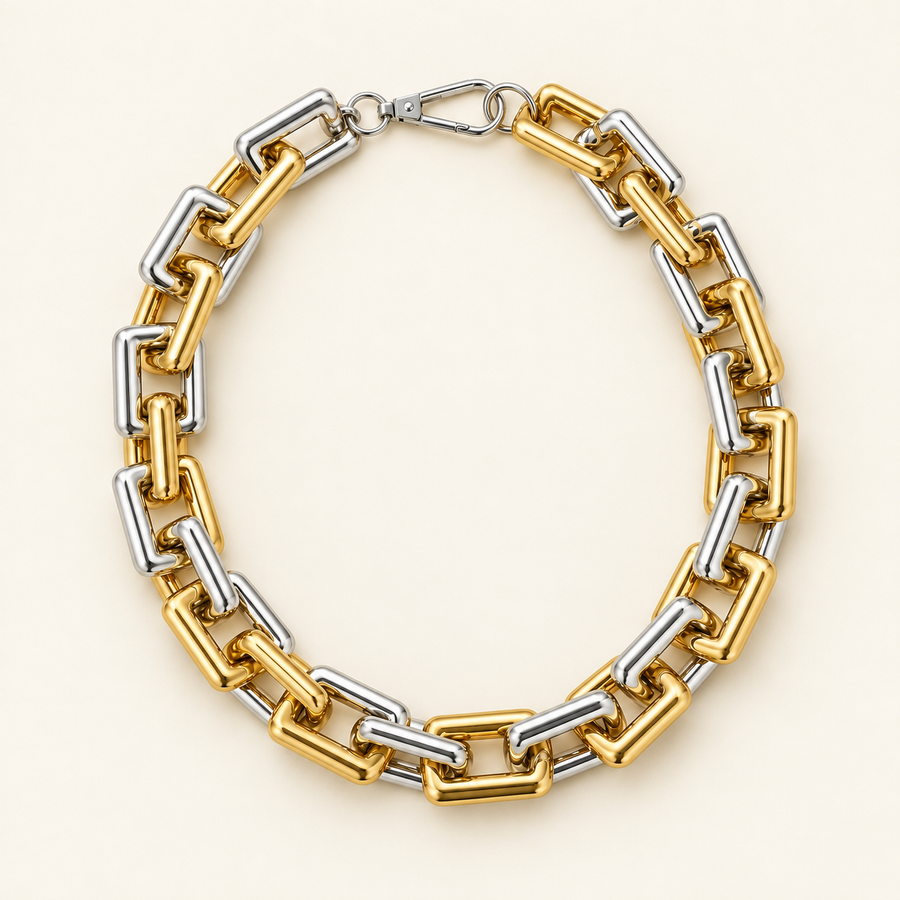 VEYRISSA Sculpted Link Choker — product view