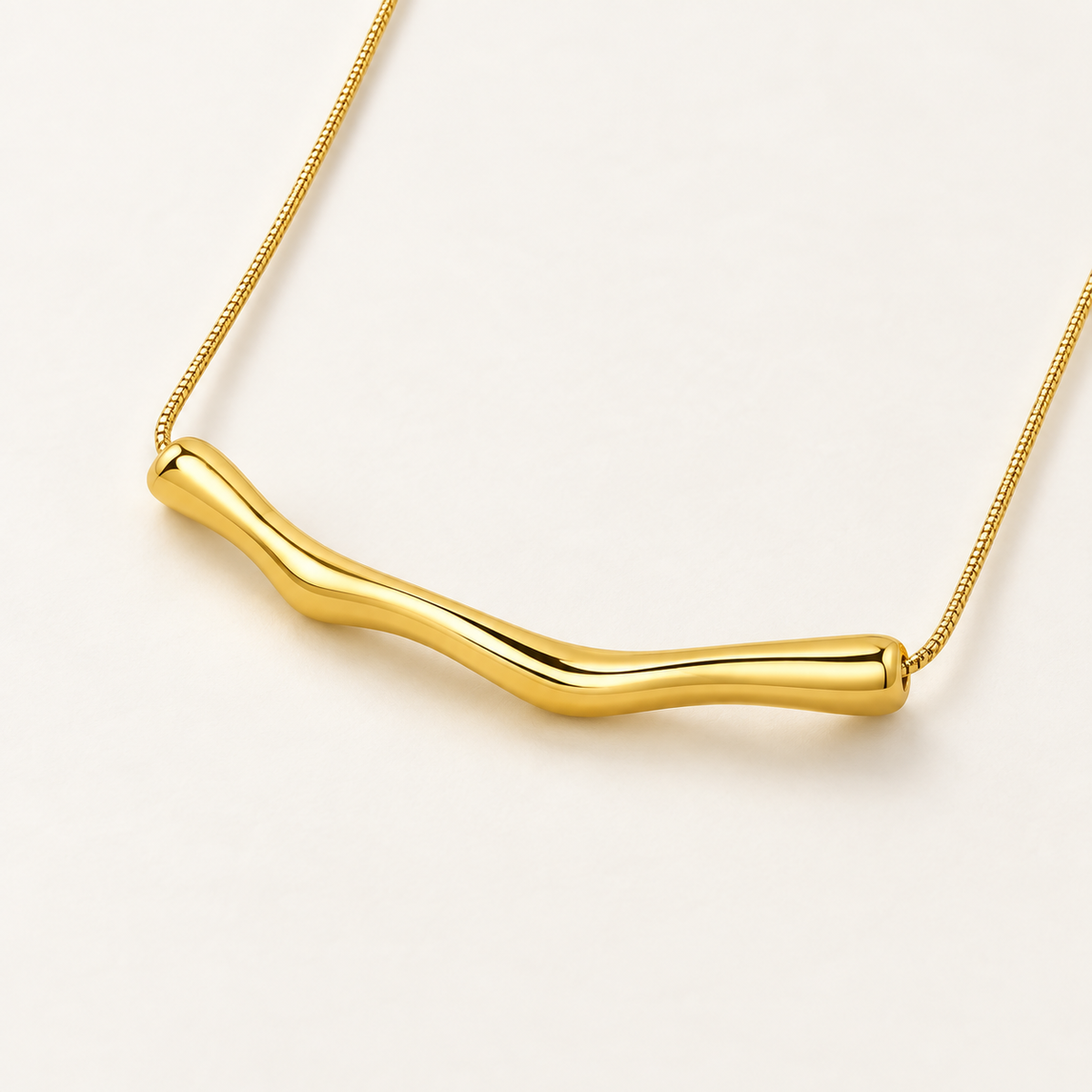 VEYRISSA Ripple Collar Necklace — alternate view