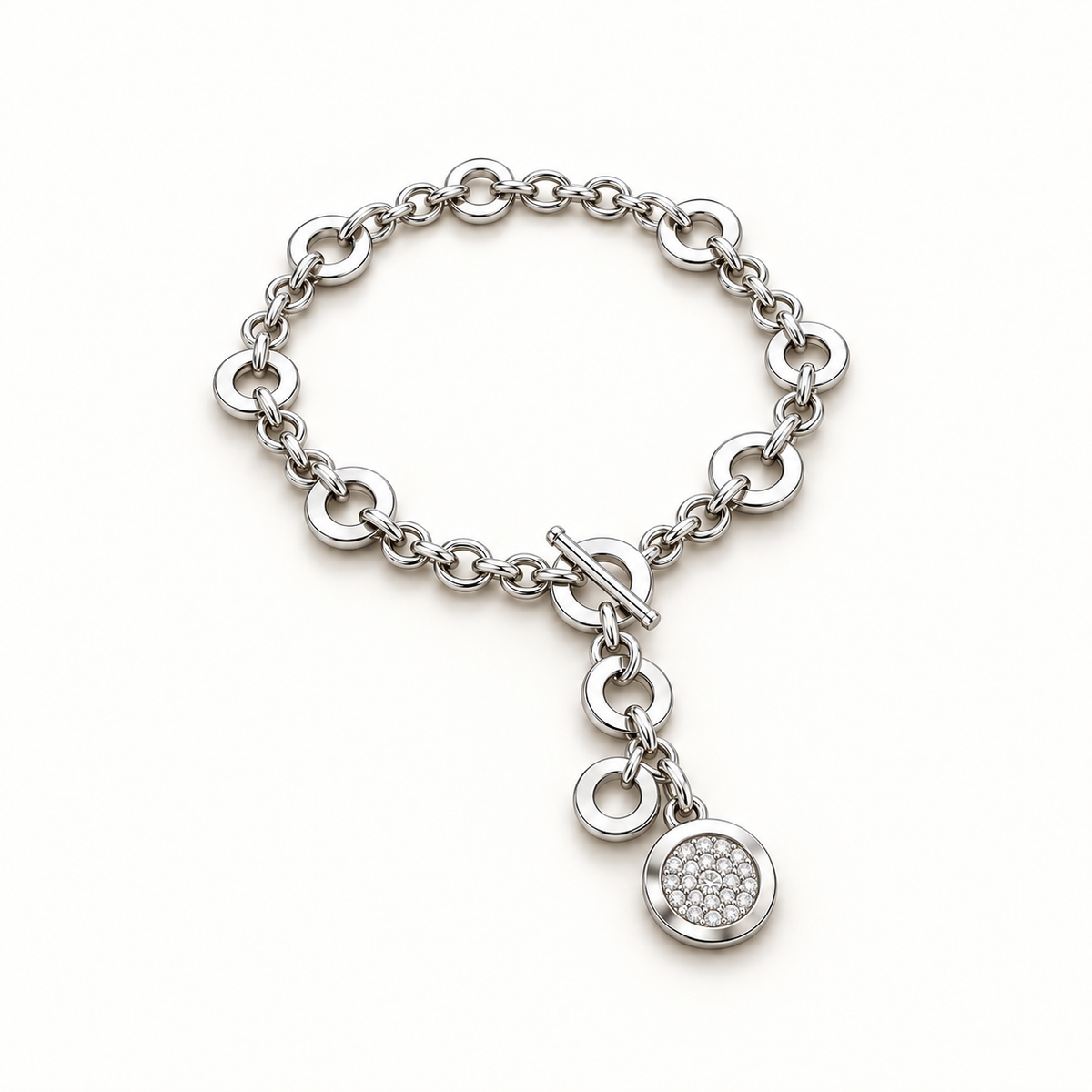 VEYRISSA Crystal Ring Y Necklace — alternate view
